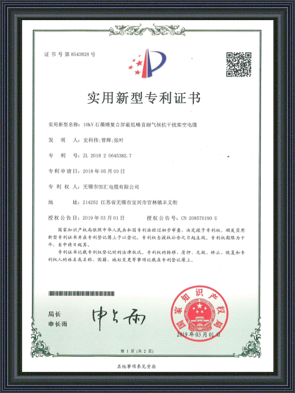 Certificado de Patente de Modelo de Utilidad