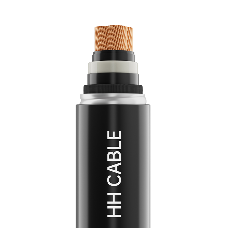 Cable de alimentación aislado de polietileno reticulado de 66-110 kV